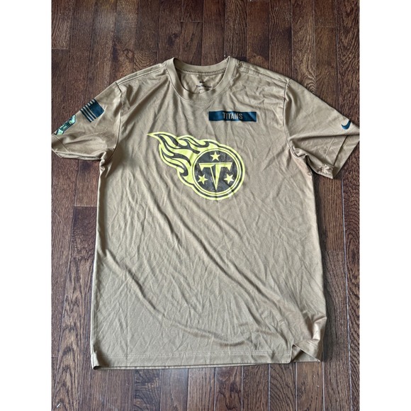 Nike Other - Nike Tennessee Titans Salute to Service Dri-FIT T-Shirt Brown 
 M NKGK-PEA